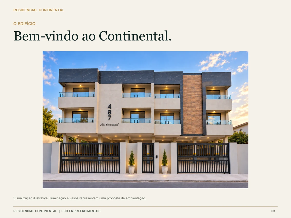 Página 3 do catálogo Residencial Continental