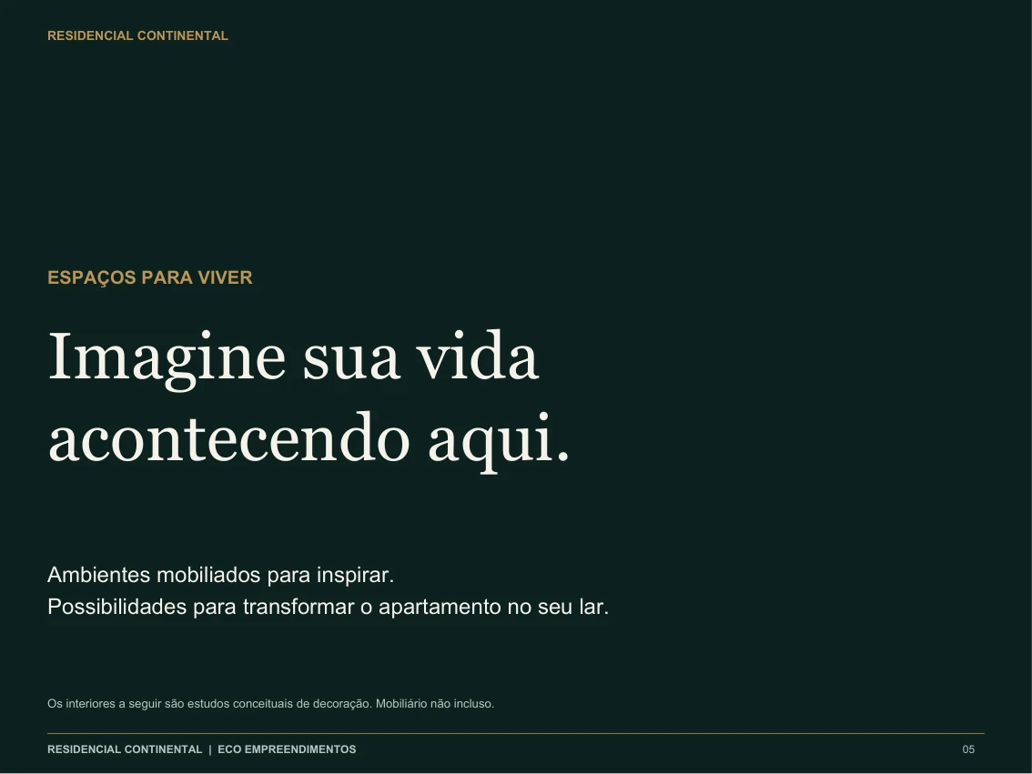 Página 5 do catálogo Residencial Continental