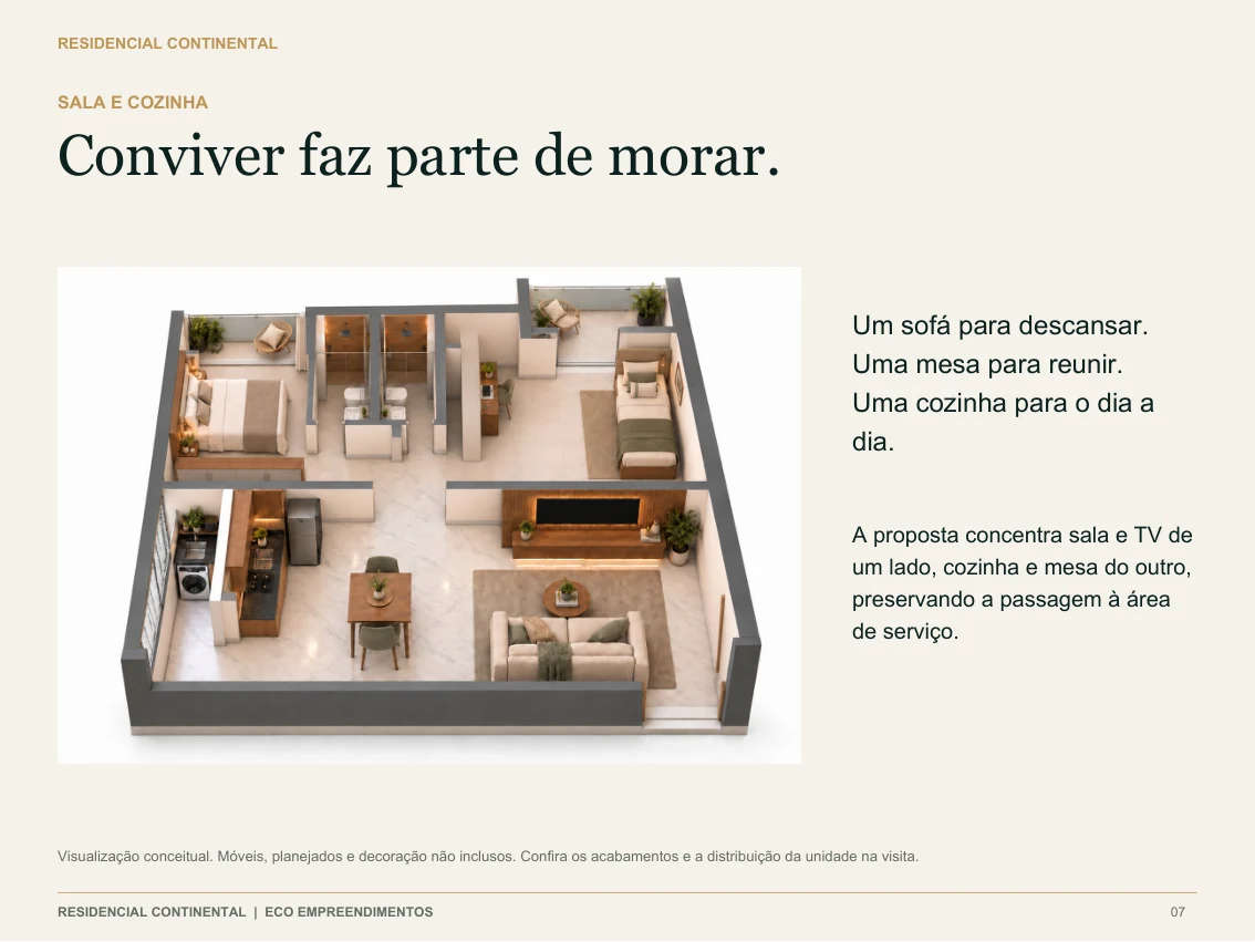 Página 7 do catálogo Residencial Continental