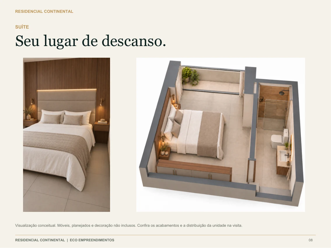 Página 8 do catálogo Residencial Continental