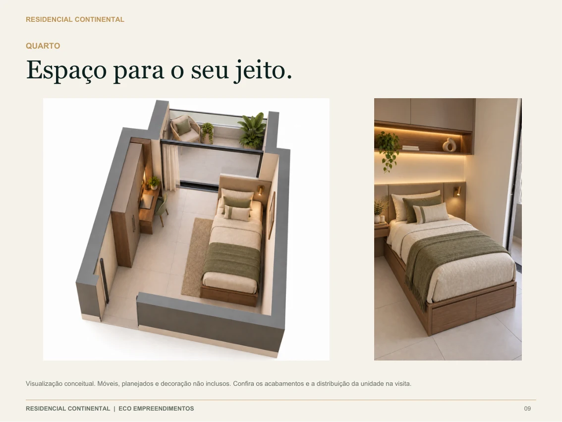 Página 9 do catálogo Residencial Continental